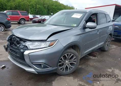 2018 Mitsubishi Outlander Gt from USA, damaged, VIN JA4JZ4AX4JZ059721